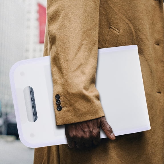 AURARMLET Protect Documents PP White File Storage for Professionals 1Pcs