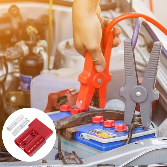 AURARMLET Quick Connect Wire Connector Battery Disconnect Plug for Car Use Red