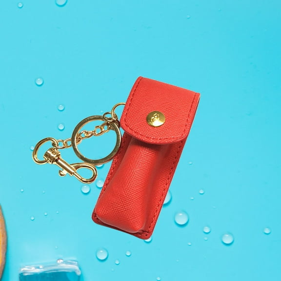 AURARMLET Lipstick Storage Case Red 1Pack for Girls