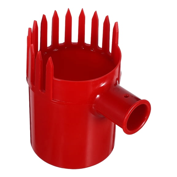 AURARMLET Versatile Red Plastic Fruit Picker with Comfortable Handle for Berry Mango and Cherry Harvest