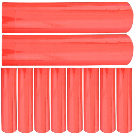 AURARMLET Red Sticky Price Label Paper for Efficient Merchandise Pricing and Easy Removal