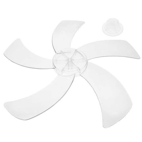 AURARMLET White Aluminium Alloy Fan Blades Replacement for Standing Pedestal Table and Wall Fans