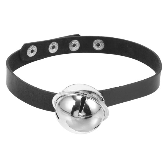 AURARMLET Adjustable PU Collar with Bell for Cats and Small Dogs Comfortable and Stylish