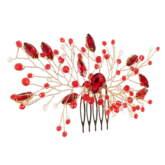 AURARMLET Rhinestone Bridal Hair Comb Accessory for Weddings, Formal Occasions, Prom, and Special Events - 1 Piece