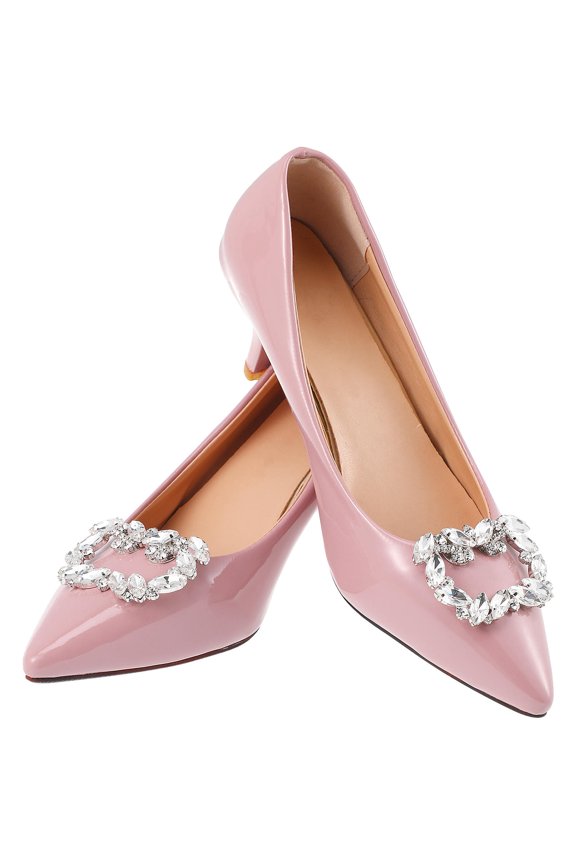 Bridal Shoe Jewelry 1 Pair Crystal Rhinestone Wedding Accessories for Bride Special Occasion