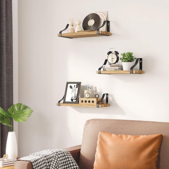 AURARMLET Floating Wall Shelves for Kitchen Storage, Simple Design, , Easy to Install, 1 Set