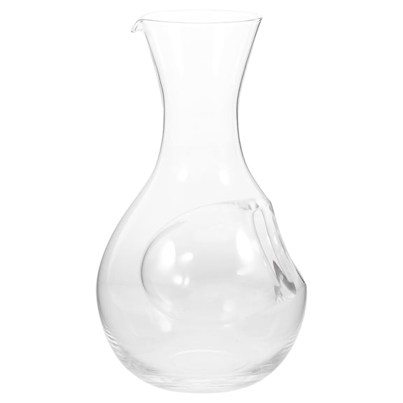 AURARMLET Small Wine Serving Carafe for Celebrations with Transparent Glass 1 Set