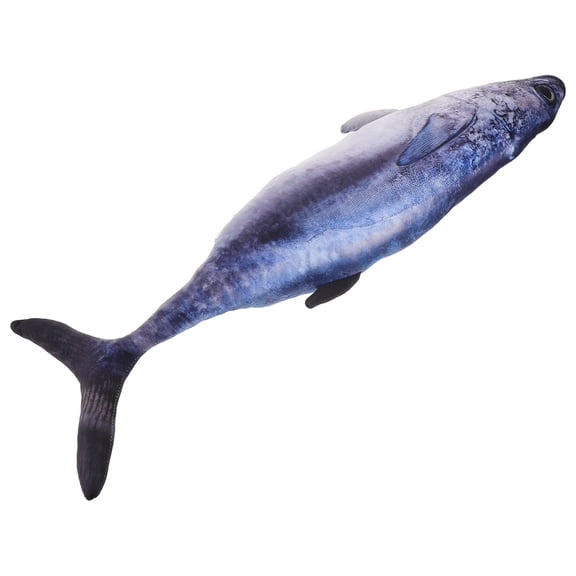 AURARMLET Hugging Plush Fish Pillow Realistic Fish Shape Decorative Throw Pillow