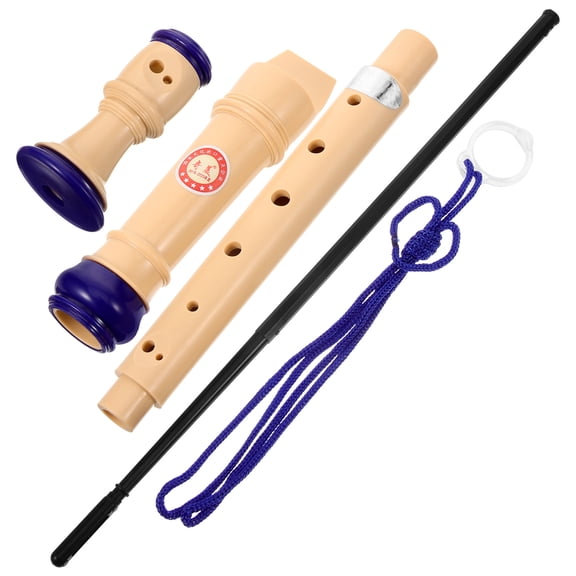 AURARMLET 1Set Soprano Recorder Music Instrument Flute with Beautiful Tone for Beginners