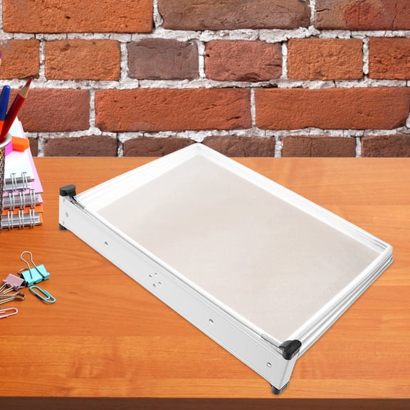 AURARMLET Office Wall Mounted Binder Display Rack with Transparent Panels for Secure Filing