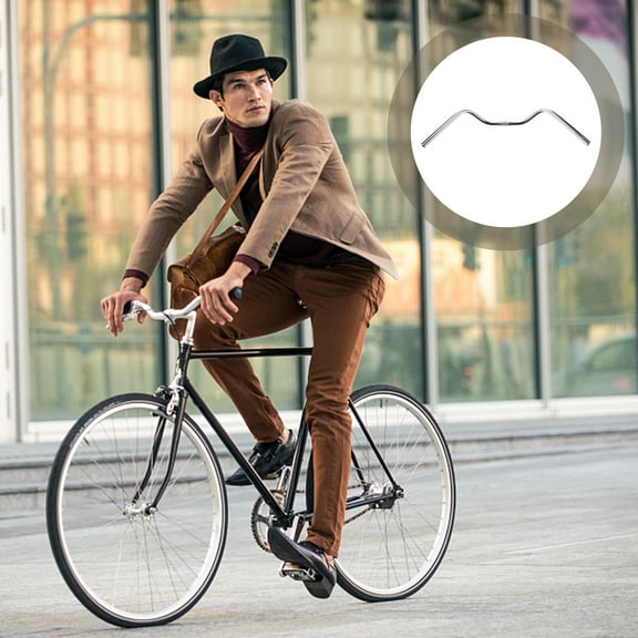 AURARMLET Sturdy Lightweight Metal Bike Handlebar Replacement for Mountain and Road Bikes