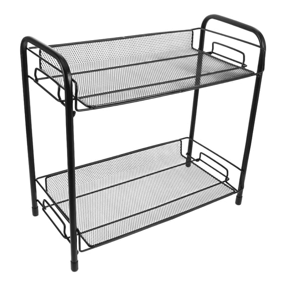 AURARMLET Stainless Steel Coffee Station Organizer for Kitchen Countertop, Modern Design, and Space-Saving, 1 Pack