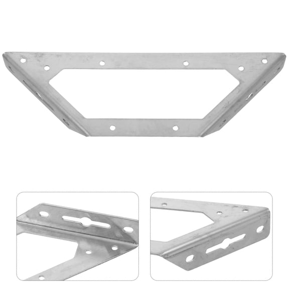 AURARMLET Stainless Steel Corner Brace Joint with Thickened Design 90 Degree Triangular Support for Furniture