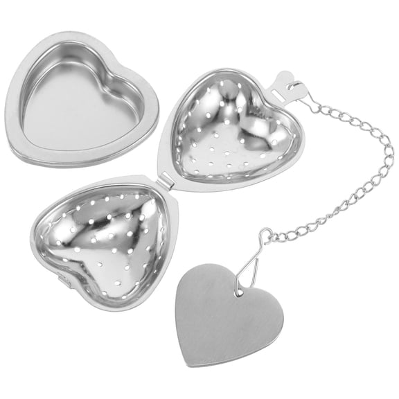 AURARMLET Stainless Steel Heart Tea Infuser Creative Design for Kitchen