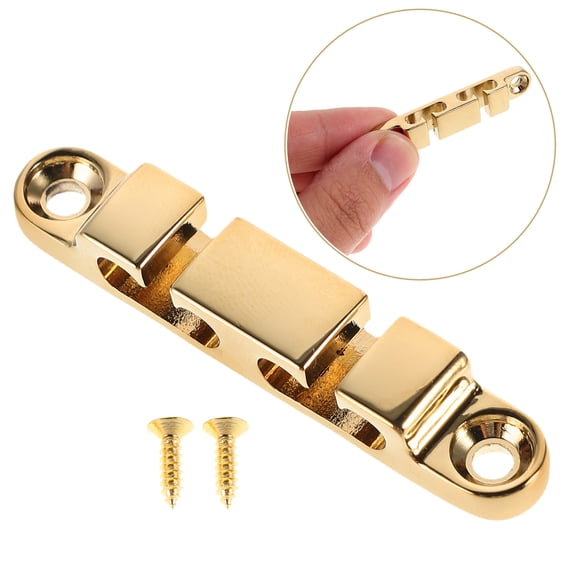 AURARMLET Metal String Retainer Replacement Part for Bass Guitar Trees 1 Set Guitar Accessories