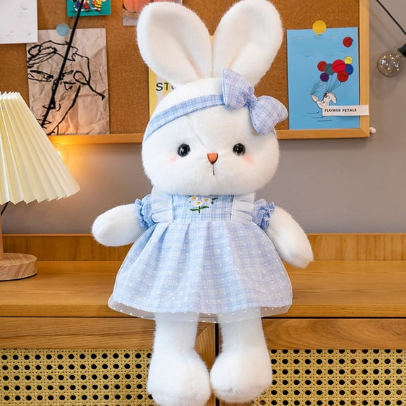 AURARMLET Cuddly Stuffed Animals Bunny for Car Decor with Realistic Design 1Pack