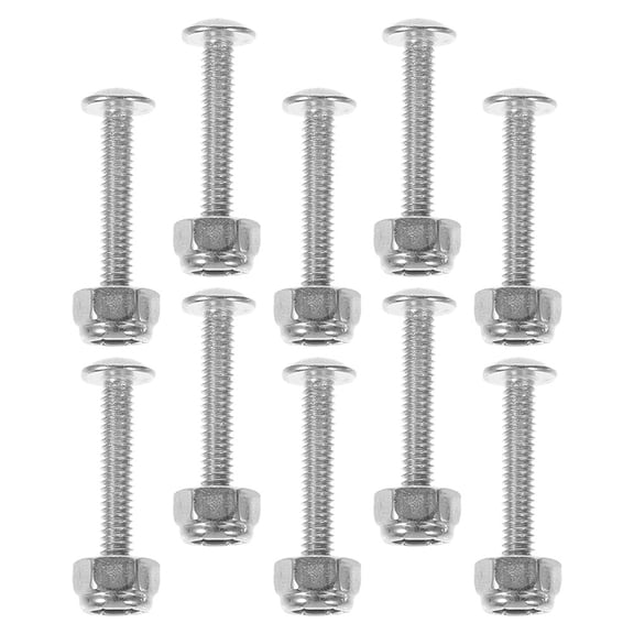 AURARMLET 10pcs Foosball Table Fixation Screws Iron Coated for Installation of Foosball Players for Fan Gear
