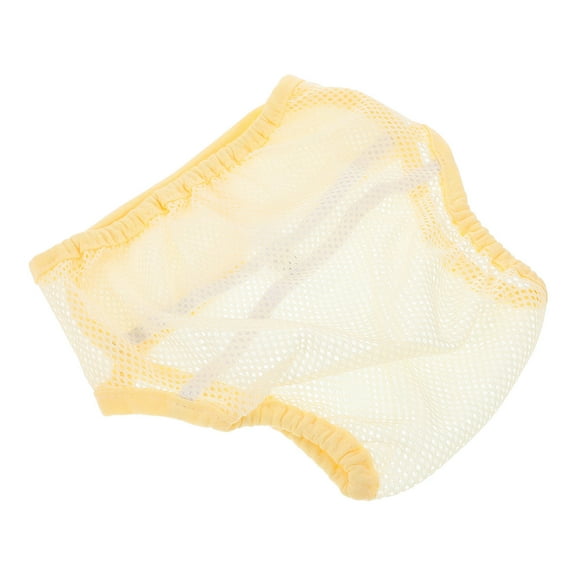 AURARMLET Yellow Baby Diaper Cover, Reusable Cloth Diapers for Newborns and Infants, Soft Polyester, 1 Set