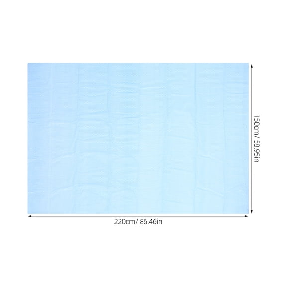 AURARMLET Bubble Cover for Pool Rectangle PE Blue 1Pack Pool Owners