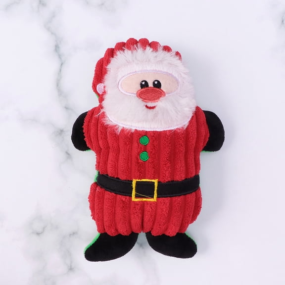 AURARMLET Puppy Pet Teething Plush Sound Toy Red 1Pcs Dog Snuggle Toy