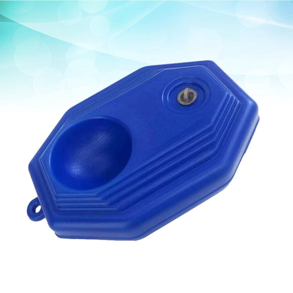 AURARMLET Single Practice Tennis Ball Trainer with Portable Handle and Semicircular Groove Structure