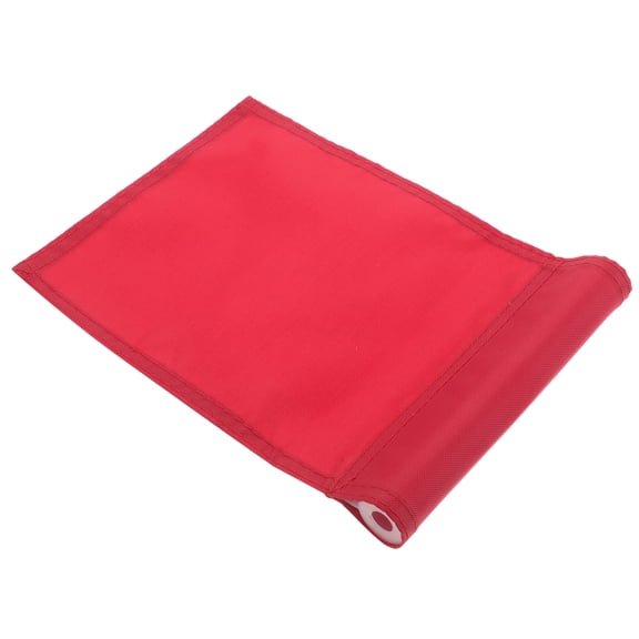 AURARMLET Red Golf Training Flag Nylon Outdoor Golfing Practice Flag 1 Piece and Lightweight