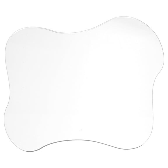 AURARMLET Transparent Acrylic Coaster Decorative Table Mat with High Temperature Resistance for Home