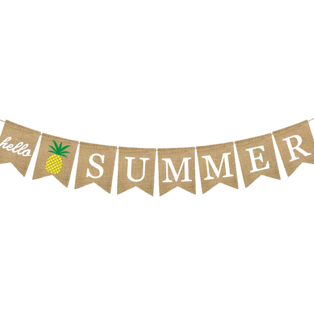 Hawaii-Flaggen-Banner 10 M – 30 Mini-Flaggen, Beidseitig Bedruckt, Polyester, Für Luau, Party, Parade & Garten