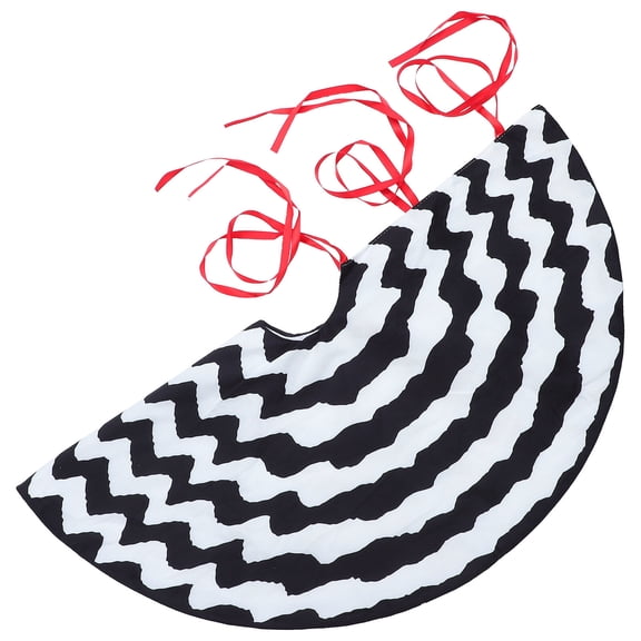 AURARMLET Under Tree Skirt Double Layer Christmas Celebration 1Pcs