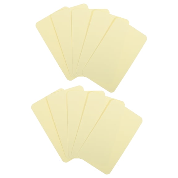 AURARMLET Unruled Mini Index Cards, 100 Pieces Thick Blank Cards for Study, Projects, and Labeling