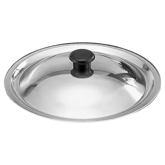 AURARMLET Stainless Steel Universal Pot Lid with Bakelite Knob for Kitchen Pans and Skillets