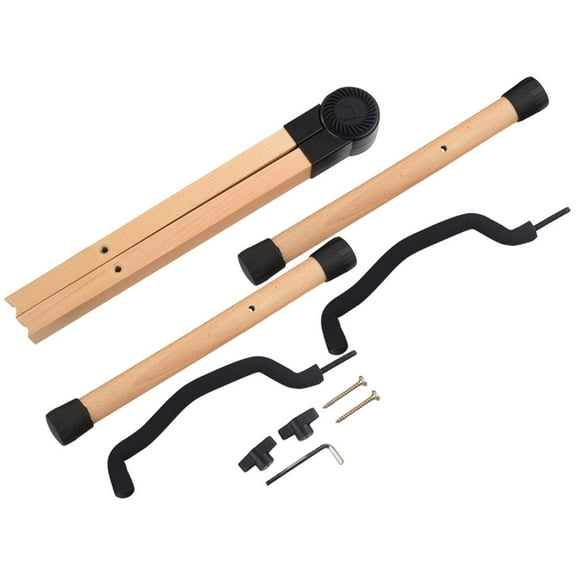 AURARMLET Violin Stand 1Pcs Brown ABS Transportation for Musicians