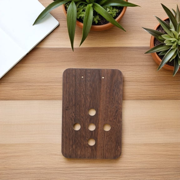 AURARMLET Solid Wood Fern Wall Mounting Board Vertical Planter for Indoor and Outdoor Decor