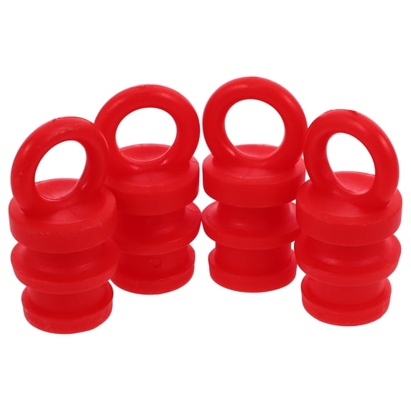 AURARMLET Warning Post Cover Caps, Easy Install PE Accessories for Traffic Facilities and Road Safety