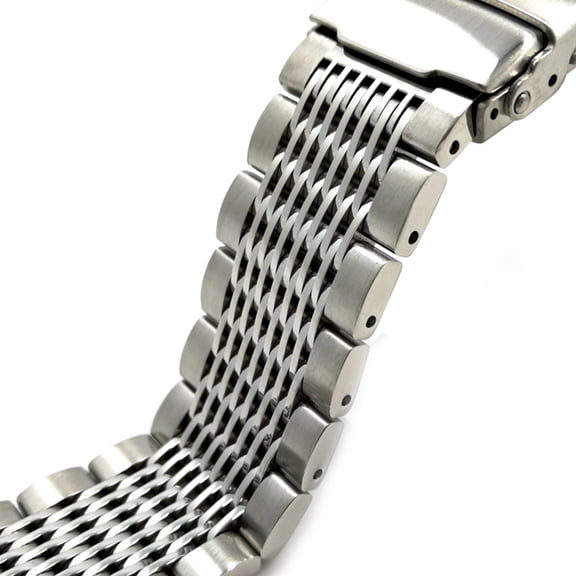 AURARMLET Men's Metal Strap for Comfortable Wearing and Daily Use Smooth Edges 1Pcs