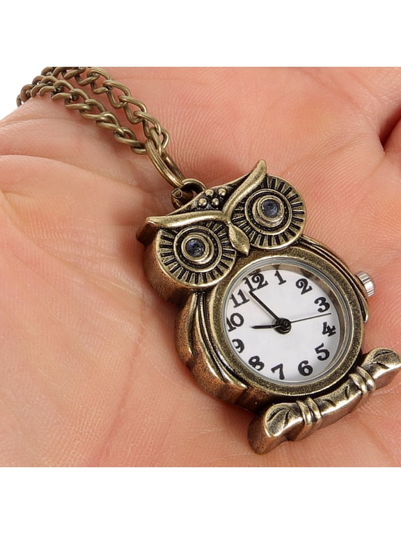 Novelty Watches Dark Brown Metal Vintage Style For Young Adults 1Set