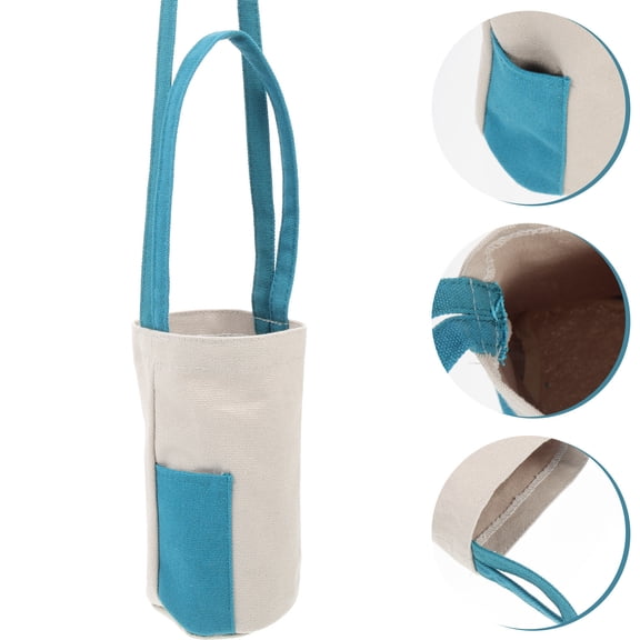 AURARMLET 1Pack Simple Design Crossbody Tumbler Holder Sling Bag for Camping 6.33.33.3in