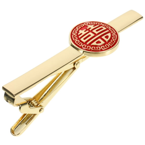 AURARMLET Tie Clip Tie Clasp Copper Golden for Best 1Pack