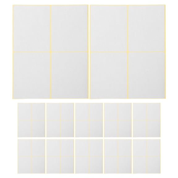 AURARMLET White Shipping Address Labels for Logistic Tracking and Outdoor Transportation