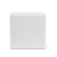 AURARMLET White Square Paper Boxes, 10 Pack Foldable Cartons for Small ...