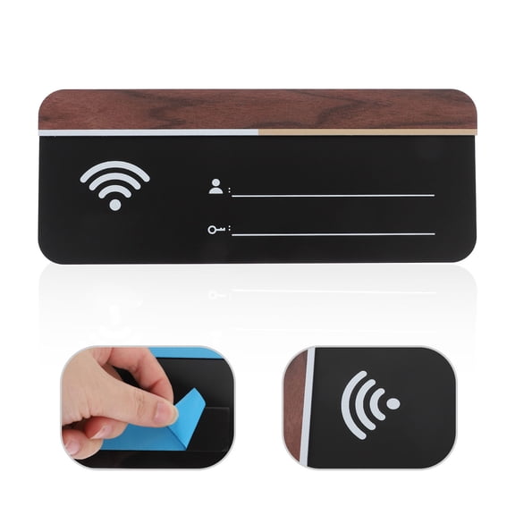 AURARMLET WiFi Digital Signage Acrylic Display Sign for Hotel and Business Use, Sleek Design, 1 Piece