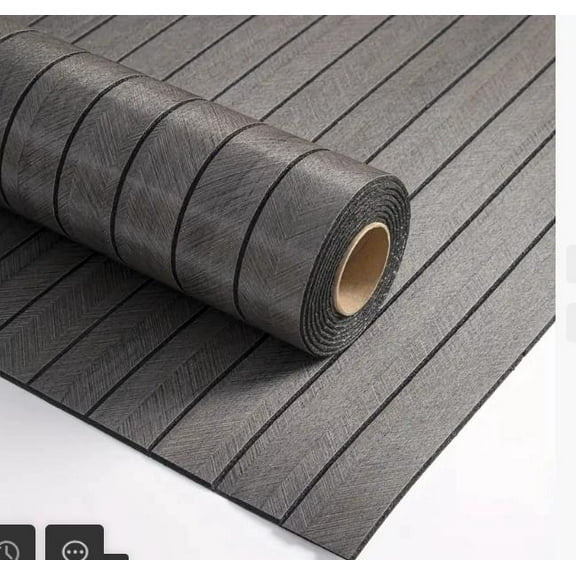 AURARMLET Dark Grey Wood Grain Waterproof Self Adhesive Wall Panel Thick 3D Peel and Stick Decorative Wallpaper for Home