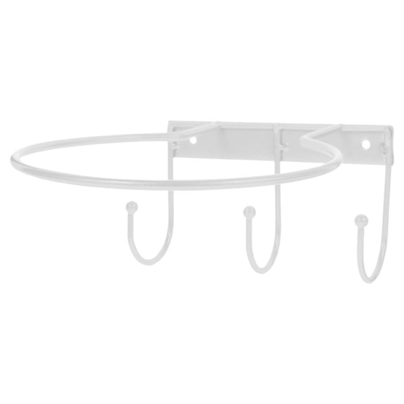 AURARMLET Wall-Mounted Iron Display Rack with Balls Holder for Home Storage, 1 Set Fan Gear Organizer