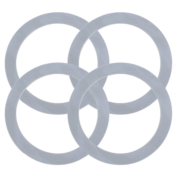 AURARMLET 4-Pack Rubber Gasket Seal Replacement for Dark Grey Juicers and Blender Accessories, and Easy to Install