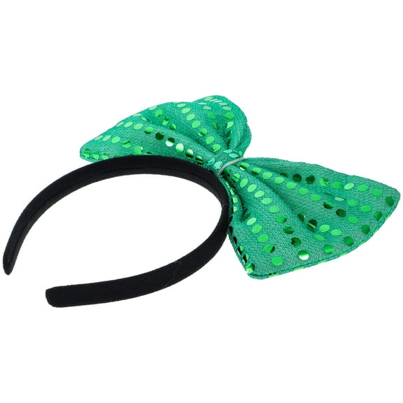 AURARMLET Makeup Hair Wrap Headband Green Bowknot Hair Hoop with Fine Workmanship and Durability