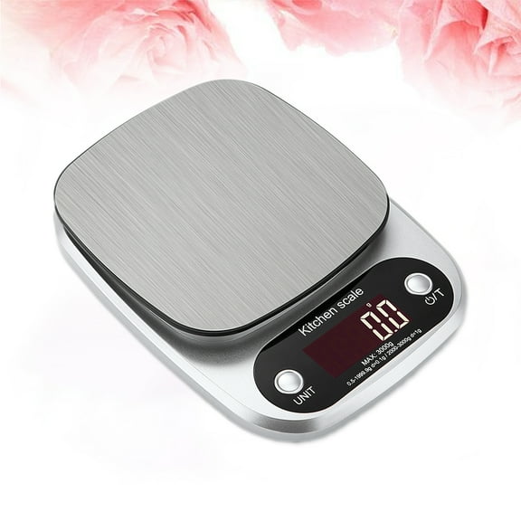 AURARMLET Electronic Food Scale with Stainless Steel Platform and High Precision for Home Use