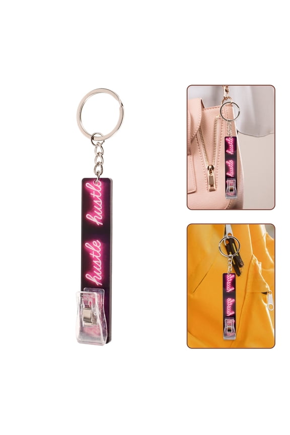 Multi-Functional Card Puller Keychain, Zinc Alloy Key Chain Accessory, 1 Piece Card Removal Tool