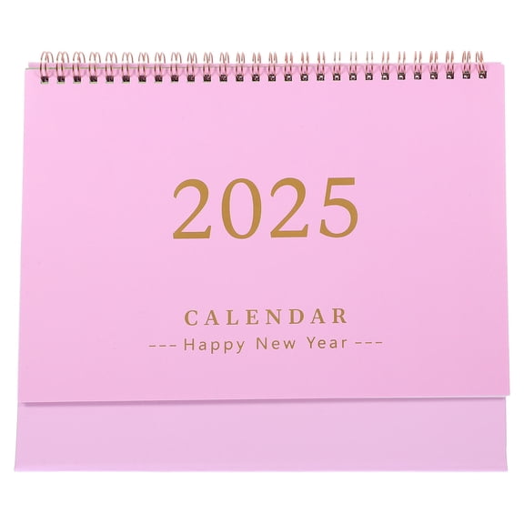 AURARMLET Desktop Paper Page Calendar for Daily Planning, Scheduling, and Organization at Home or Office