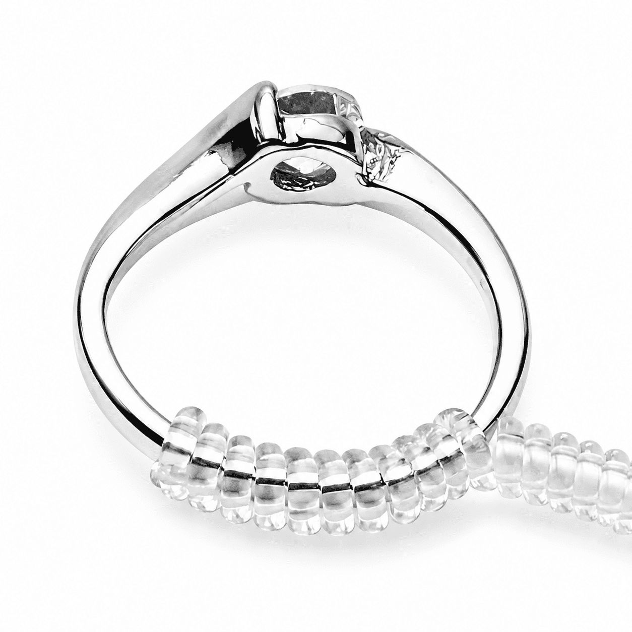 AURENIX 2026 New 5Pcs/Set Ring Size Adjuster Invisible Soft Texture ...