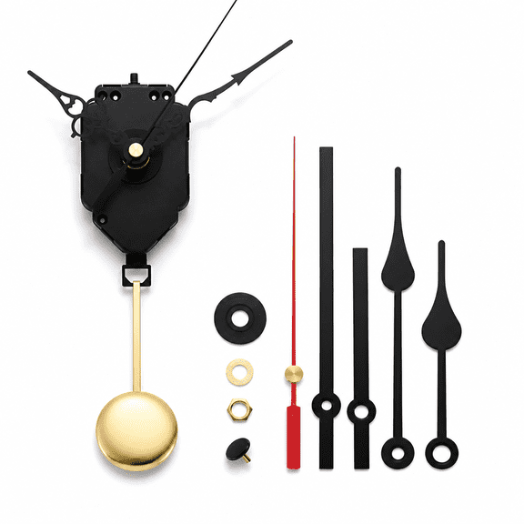 AURENIX 2026 New Diy Wall Quartz Pendulum Clock Chime Westminster Melody Mechanism Movement-Set for Home,Office,Workshop,Craft Room
